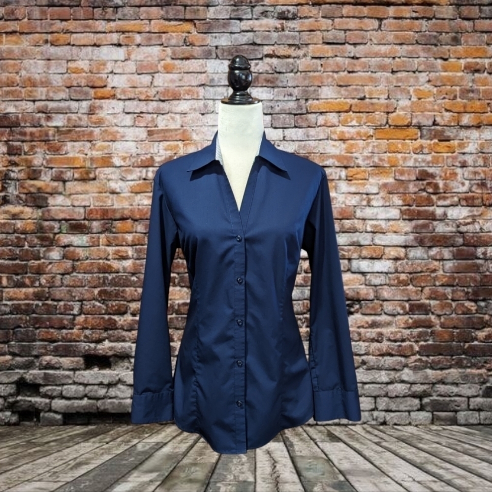 Esabel C Bamboo Blend Button Down Top